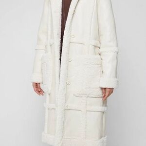 LIMITED EDITION VEGAN LEATHER & SHEARLING MANIÈRE DE VOIR